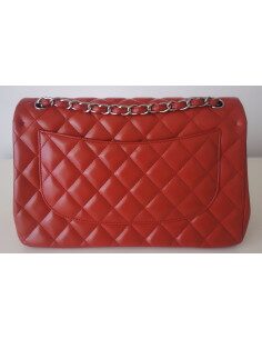 Sac Chanel Classique rouge 2