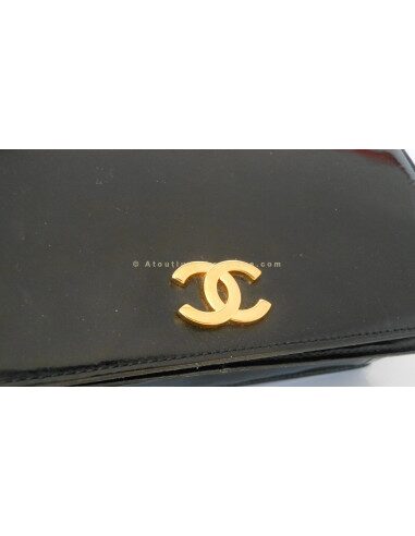 SAC CHANEL VERNI NOIR