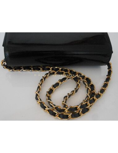 SAC CHANEL VERNI NOIR