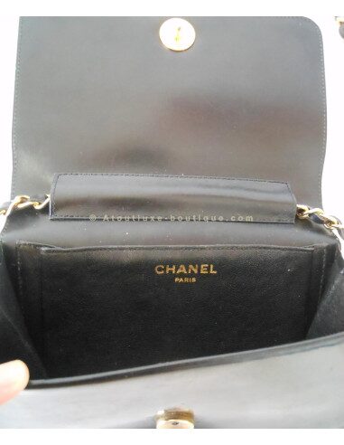 SAC CHANEL VERNI NOIR