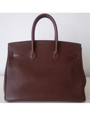 Sac Birkin 35 Hermès marron