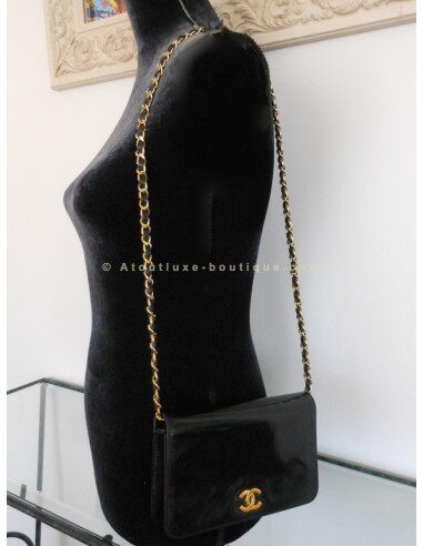 SAC CHANEL VERNI NOIR