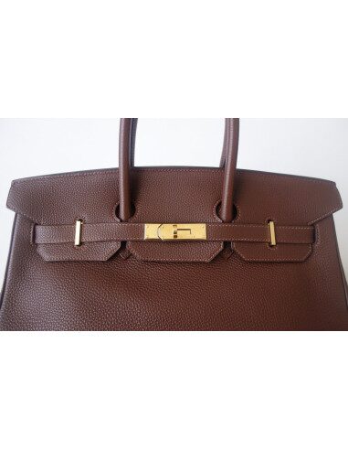 Sac Birkin 35 Hermès marron