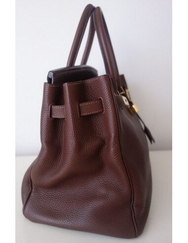 Sac Birkin 35 Hermès marron