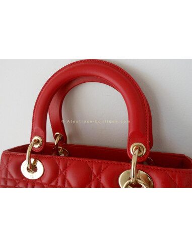 SAC LADY DIOR ROUGE