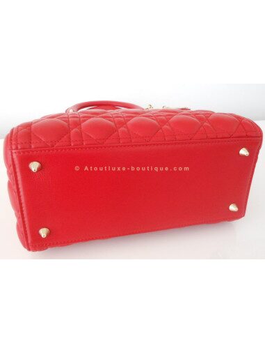 SAC LADY DIOR ROUGE