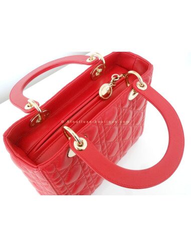 SAC LADY DIOR ROUGE