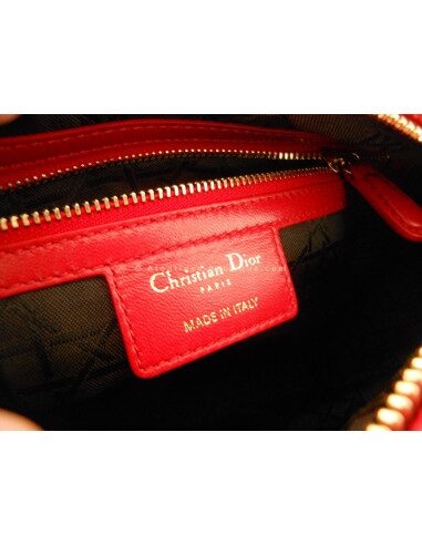 SAC LADY DIOR ROUGE