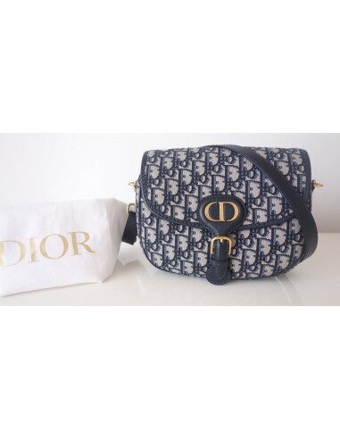 Sac Dior Bobby médium bleu