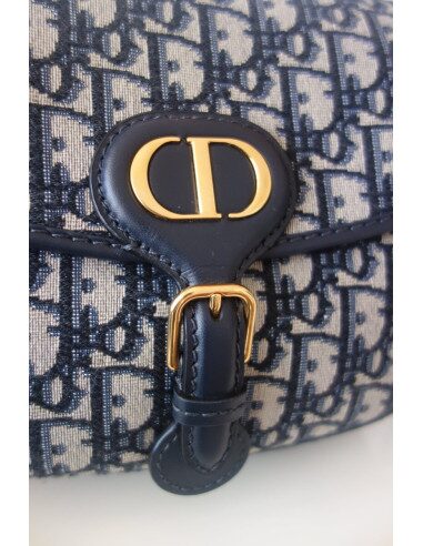 Sac Dior Bobby médium bleu