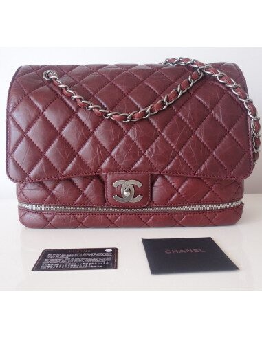 Sac Chanel classique Gm bordeaux