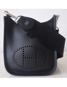 Sac Hermes Evelyne noir