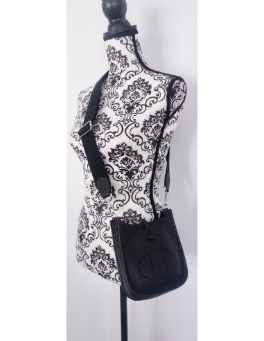 Sac Hermes Evelyne noir