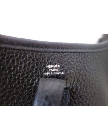 Sac Hermes Evelyne noir