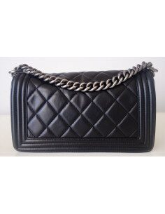Sac Chanel Boy noir 2