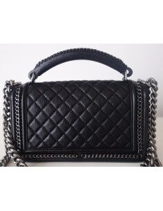 Sac Chanel Boy noir 2