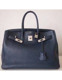 sac Hermès Birkin 35 bleu abysse 2