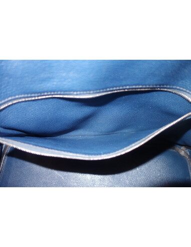 sac Hermès Birkin 35 bleu abysse