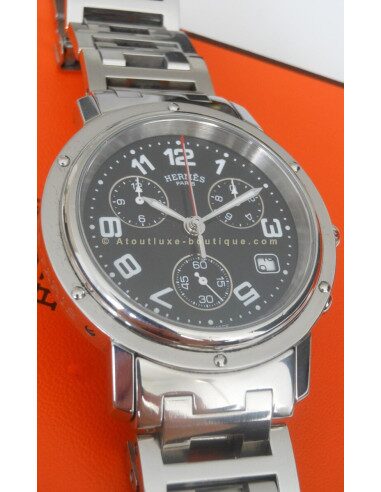 MONTRE HERMES CLIPPER CHRONO HOMME