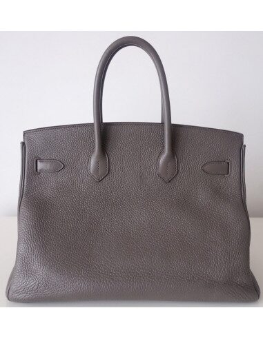 Sac Hermès Birkin 35 étain