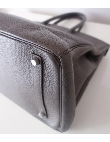 Sac Hermès Birkin 35 étain