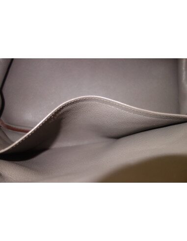 Sac Hermès Birkin 35 étain