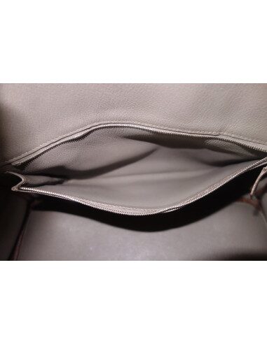 Sac Hermès Birkin 35 étain