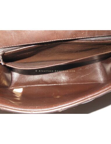 SAC CHANEL TIMELESS MARRON VINTAGE