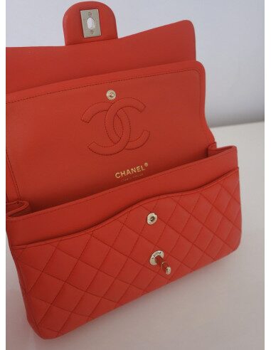 Sac Chanel Classique corail