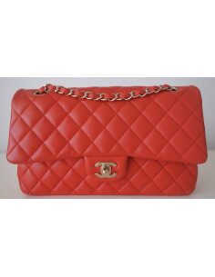 Sac Chanel Classique corail 2