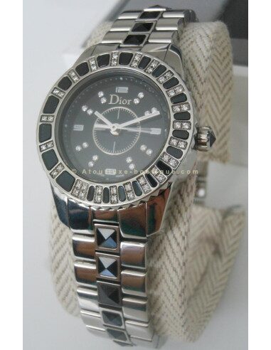 MONTRE DIOR CHRISTAL DIAMANTS PM