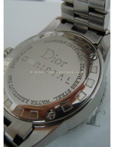 MONTRE DIOR CHRISTAL DIAMANTS PM