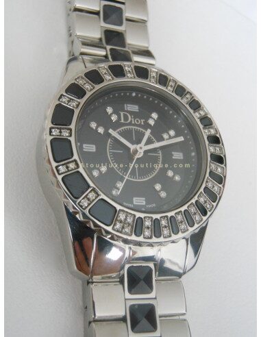 MONTRE DIOR CHRISTAL DIAMANTS PM