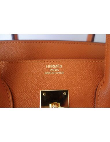 Sac Hermes Birkin 35 Epsom orange