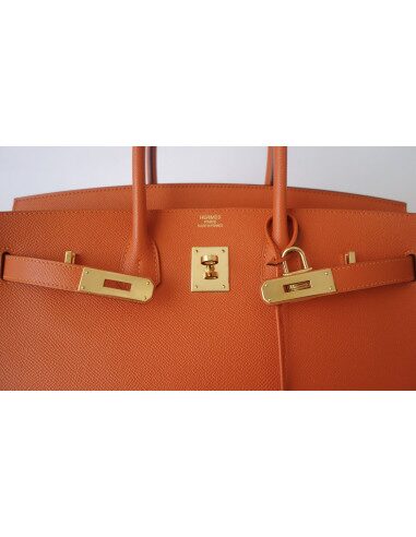 Sac Hermes Birkin 35 Epsom orange