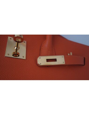 Sac Hermes Birkin 35 Epsom orange