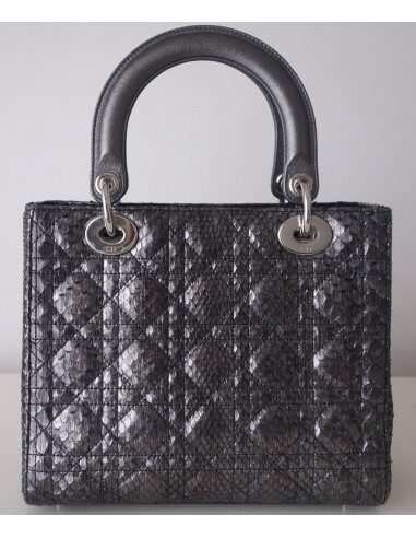 Sac Lady Dior python