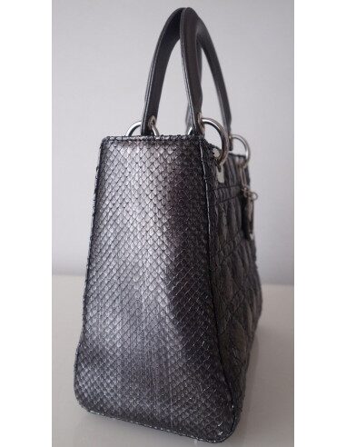Sac Lady Dior python