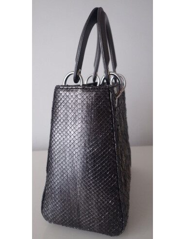 Sac Lady Dior python