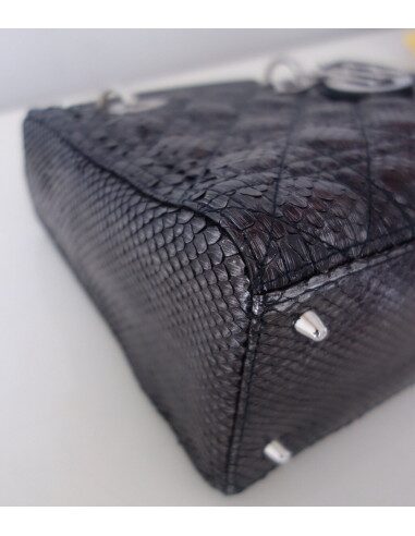 Sac Lady Dior python