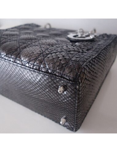 Sac Lady Dior python