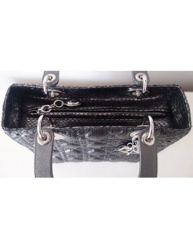Sac Lady Dior python