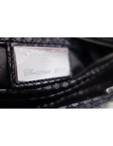 Sac Lady Dior python