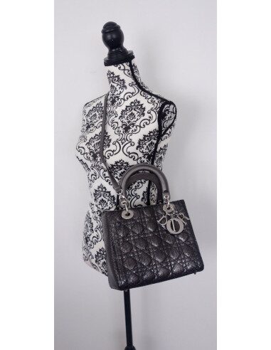 Sac Lady Dior python