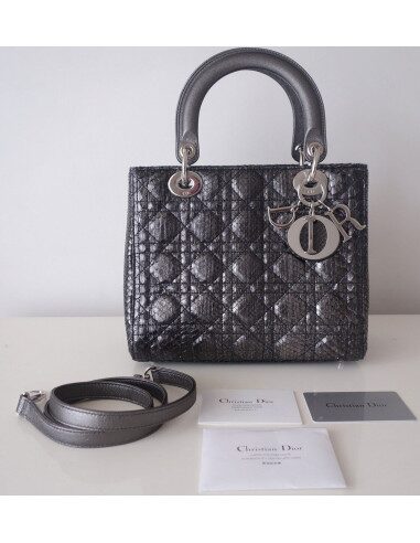 Sac Lady Dior python