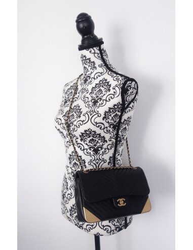 Sac Chanel Classique chevron