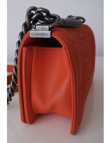 Sac Chanel Boy orange