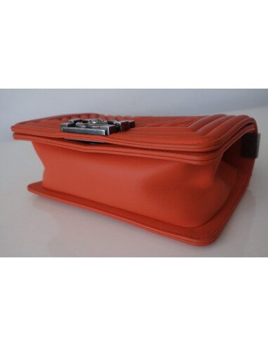 Sac Chanel Boy orange