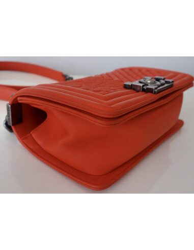 Sac Chanel Boy orange