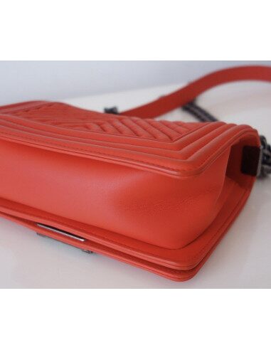 Sac Chanel Boy orange